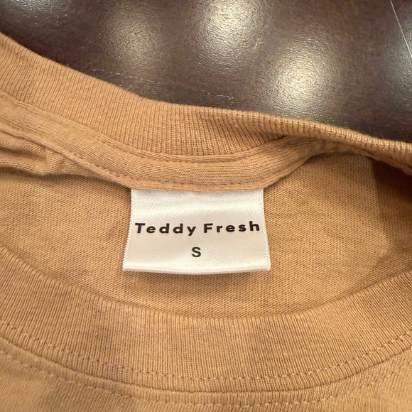 Teddy Fresh Tan Long Sleeve Tee with Teddy Graphic - Picture 3 of 3